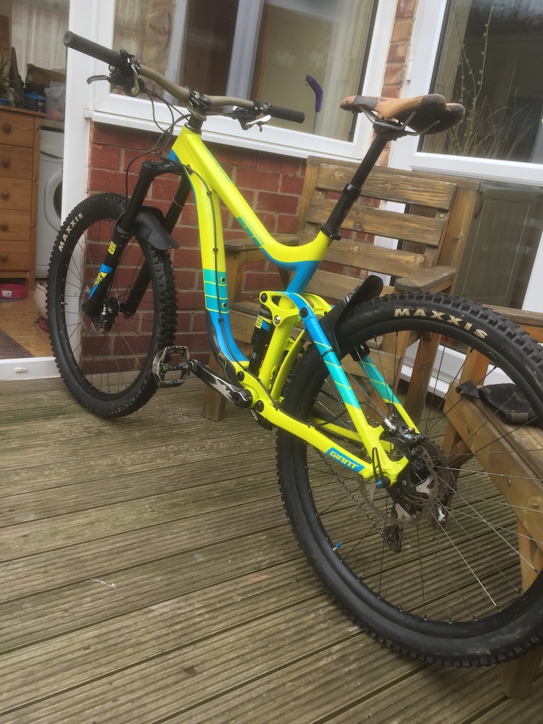 2016 Giant Reign 2 Upgraded