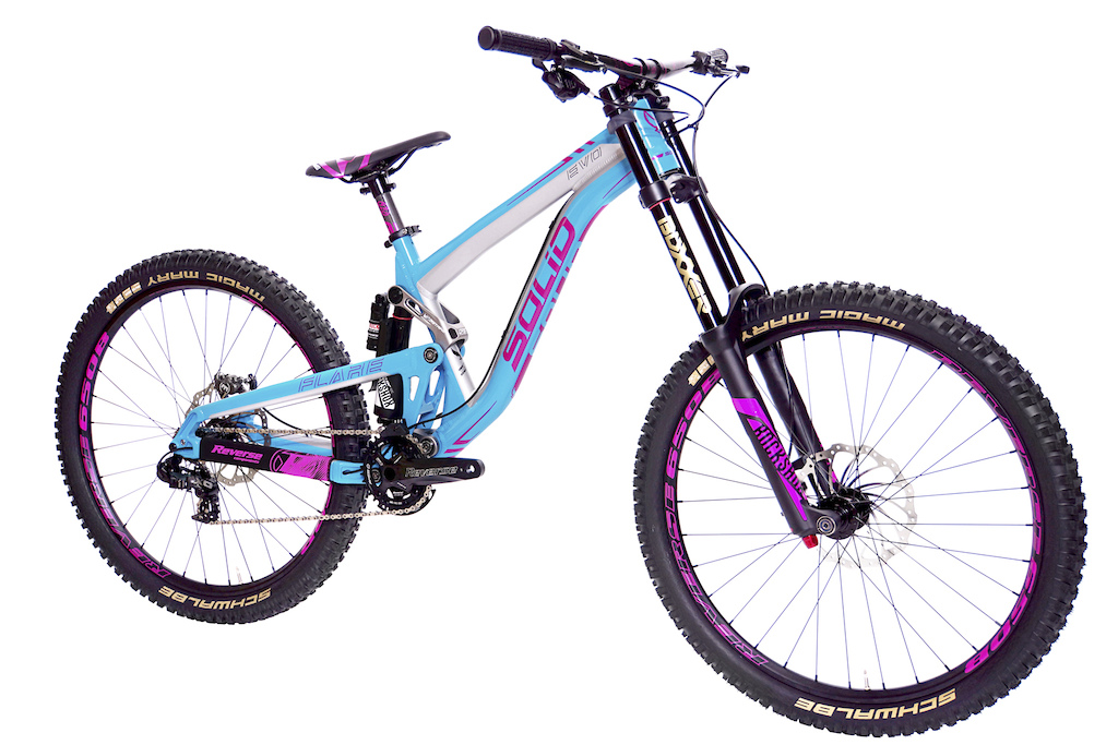 Solid Flare EVO - The girls DH bike from the Black Forest