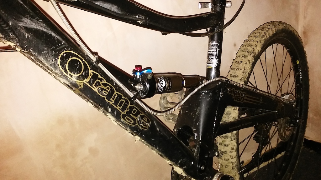 2014 ORANGE ALPINE 160 BLACK &amp; GOLD VERSION