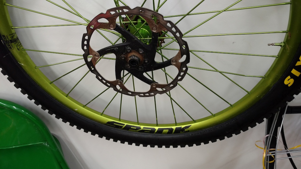 2016 Industry Nine Torch DH Wheelset. Laced to Spank 28s