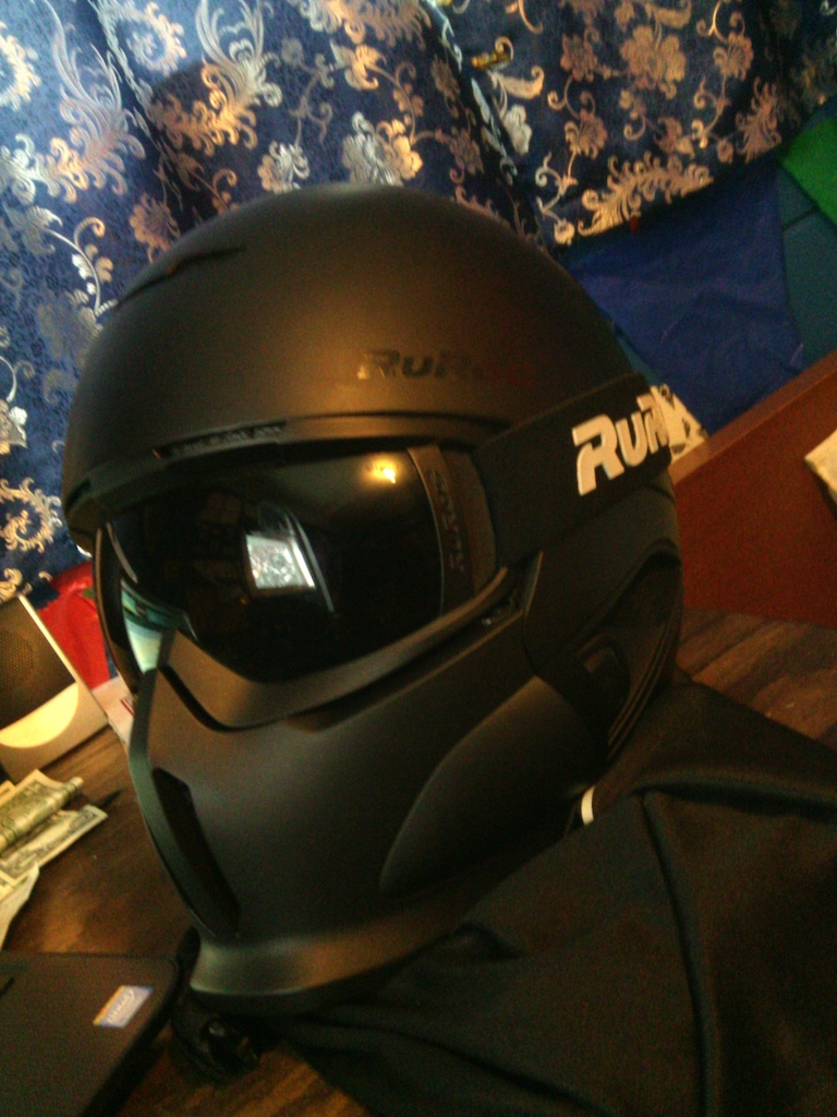 2015 Ruroc RG-1 Full face ski helmet (Used once) size lg/xl