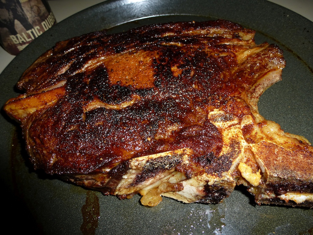 Porterhouse steak for Christmas, 1500 grams of grass-fed Limousin beef