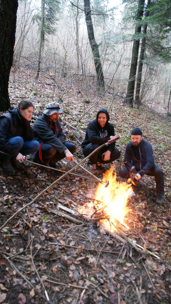10.12.2016
Building next section of our uphill trail "Podjazd"