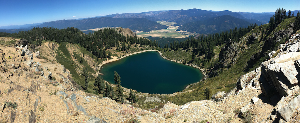 Summit view of Crystal Lake #2