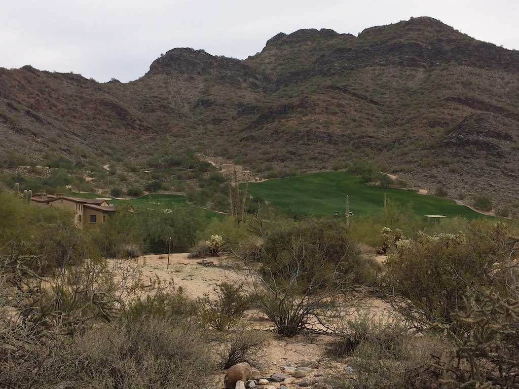 Another view of The Country Club at DC Ranch from the trail.