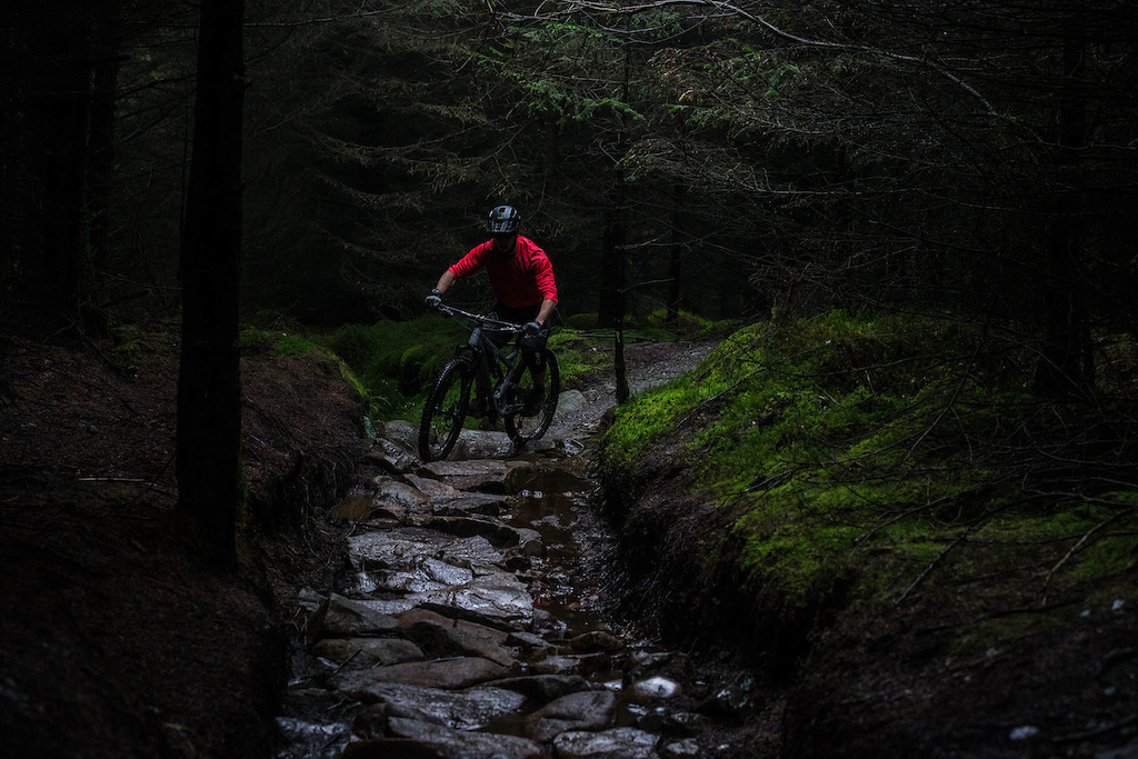 Pat Campbell-jenner of the Halo Wheels family at Gisburn Forest