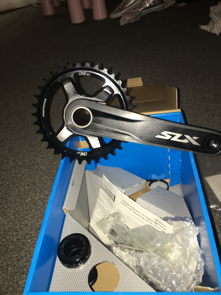 six 11spd chainset with oneup components 34t nw ring