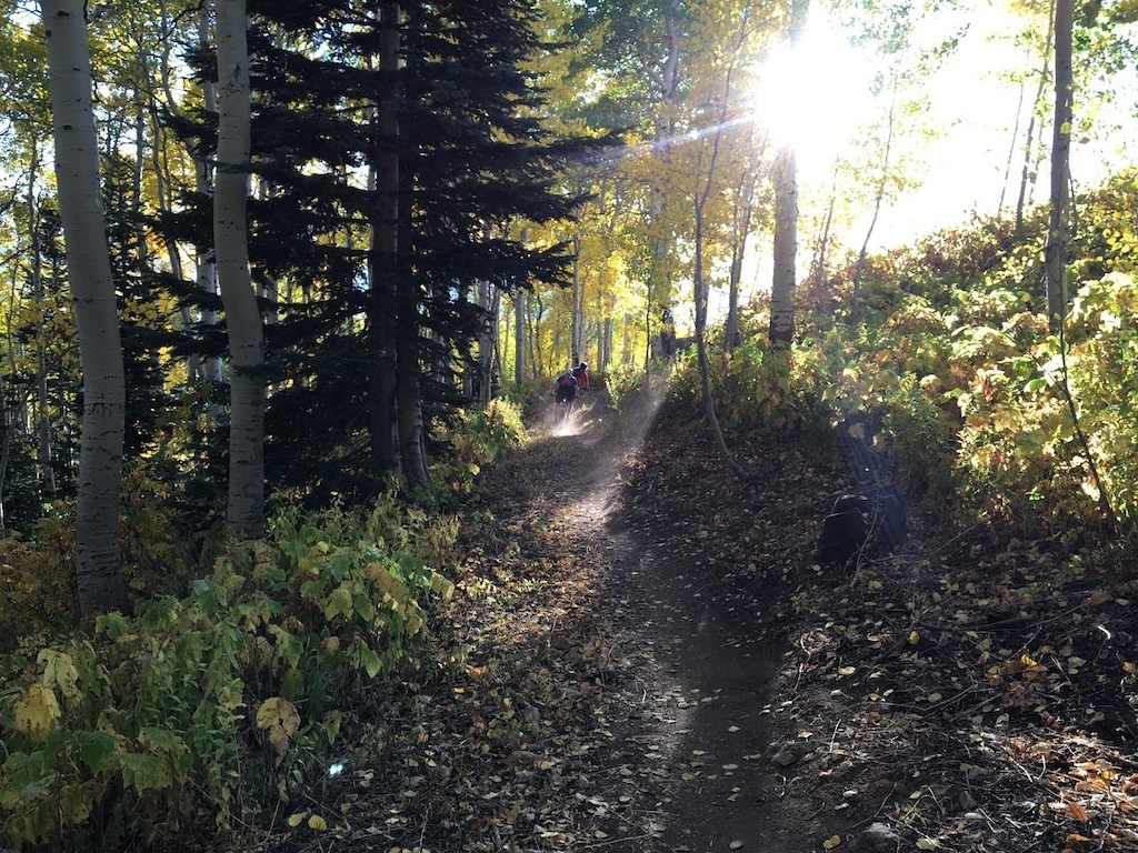 Fall riding in steamboat