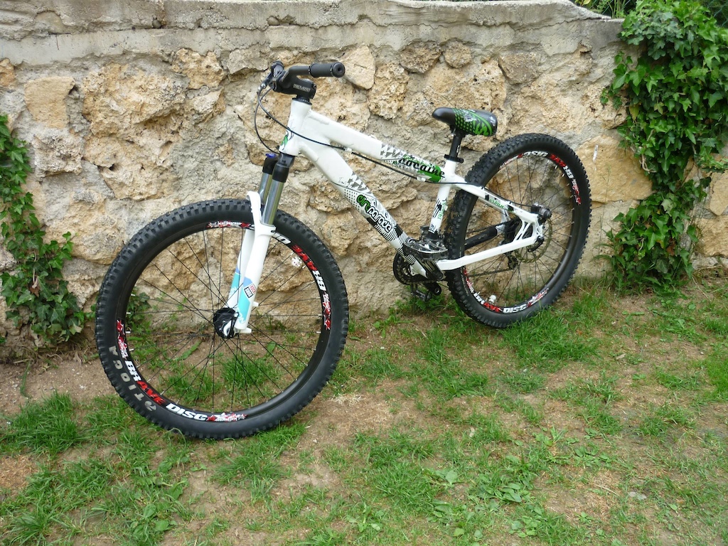 my new bike Leader Fox Cocaine 2K10 green