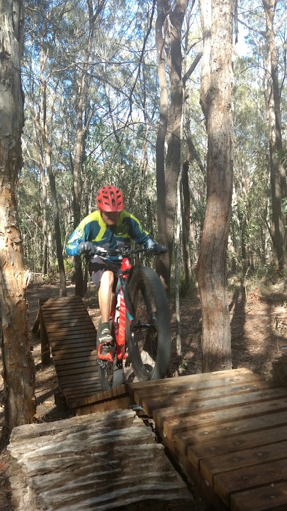 New trail features at Sugarbag