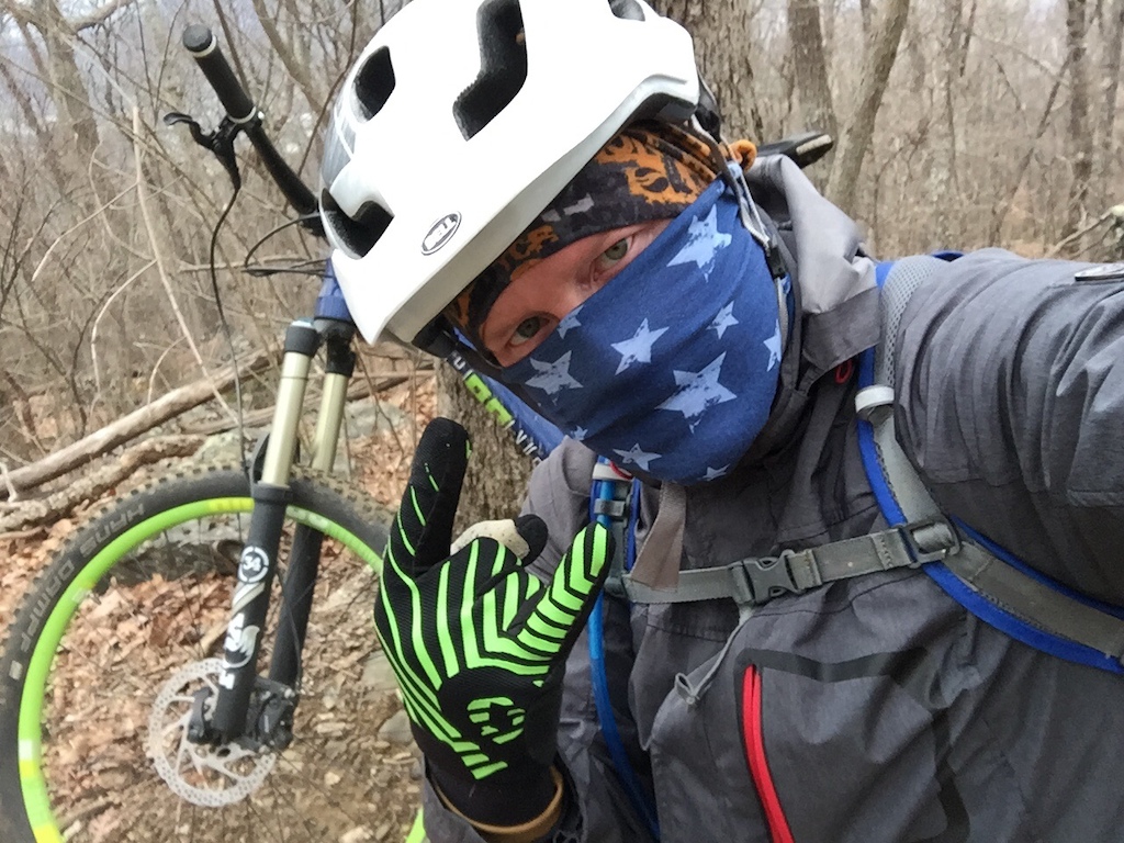 25, blowing snow, water in my camelback froze...good day of riding.