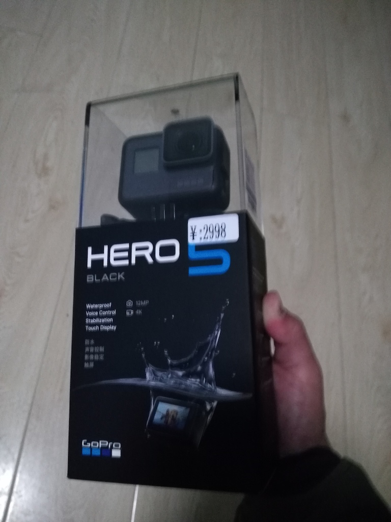 my new toy ,go pro hero5! voice control is awesome!
