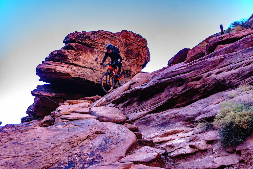 Ryan Dunfee in Moab Photo by Rob Collier