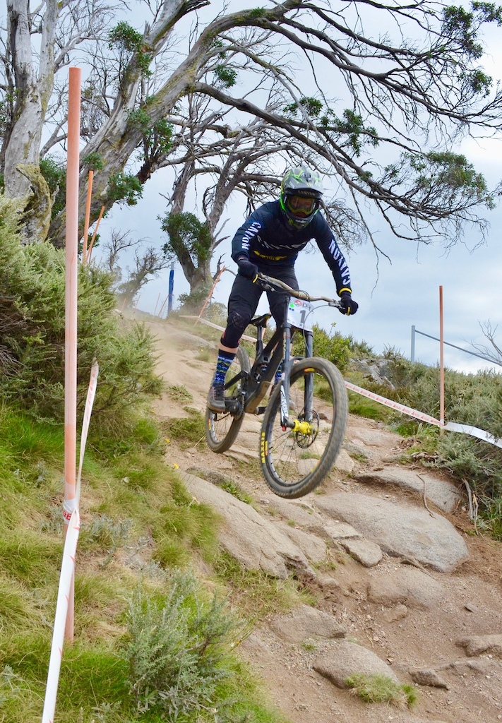 Troy flying down Mt Kozzie to grab his second win in 2 rounds of the Australian Nationals!