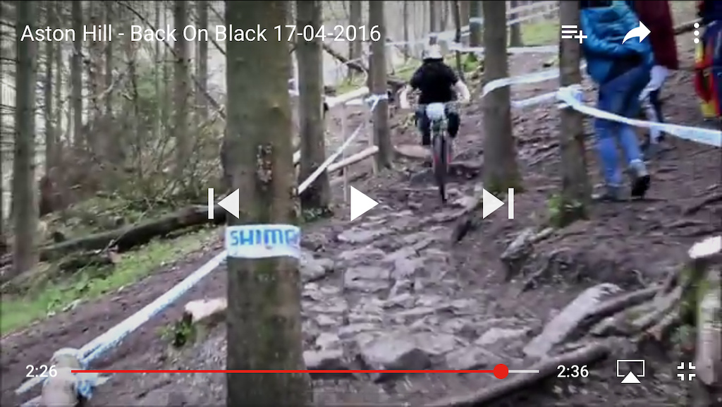 2016 Aston Hill Back on Black - The winner on a hardtail.