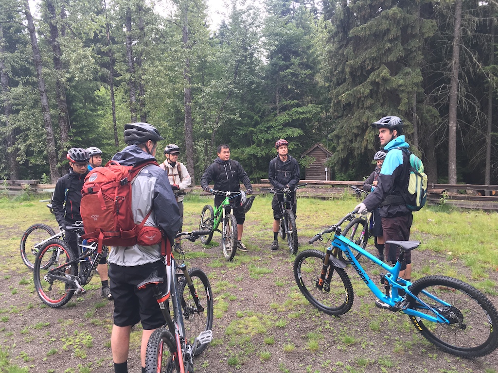 Another international crew, visiting PMBIA in Whistler for the Level 1 Course.
