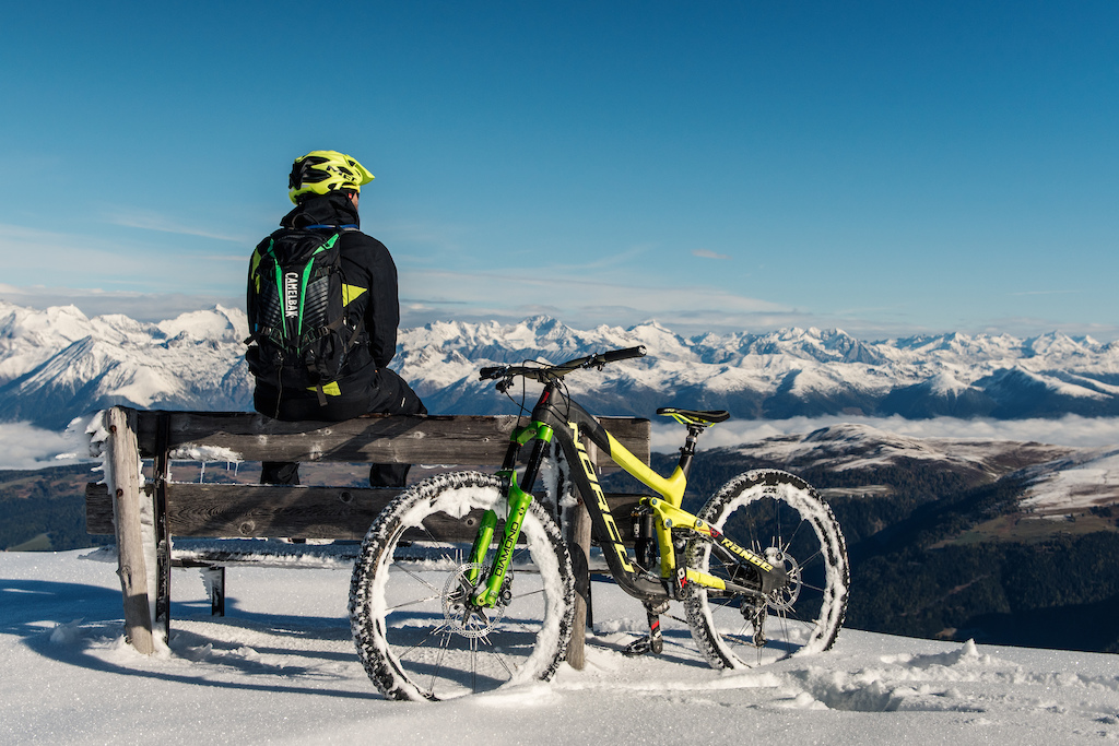 Thomas "Professor" Schmitt Snowy Dolomites adventure