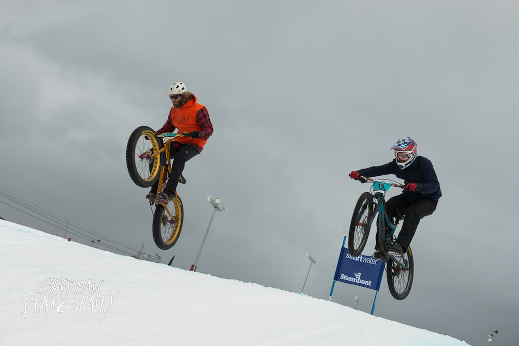 Shot taken from Steamboat's
"2017 Cool Dual Bike Race"
fueled by Monster