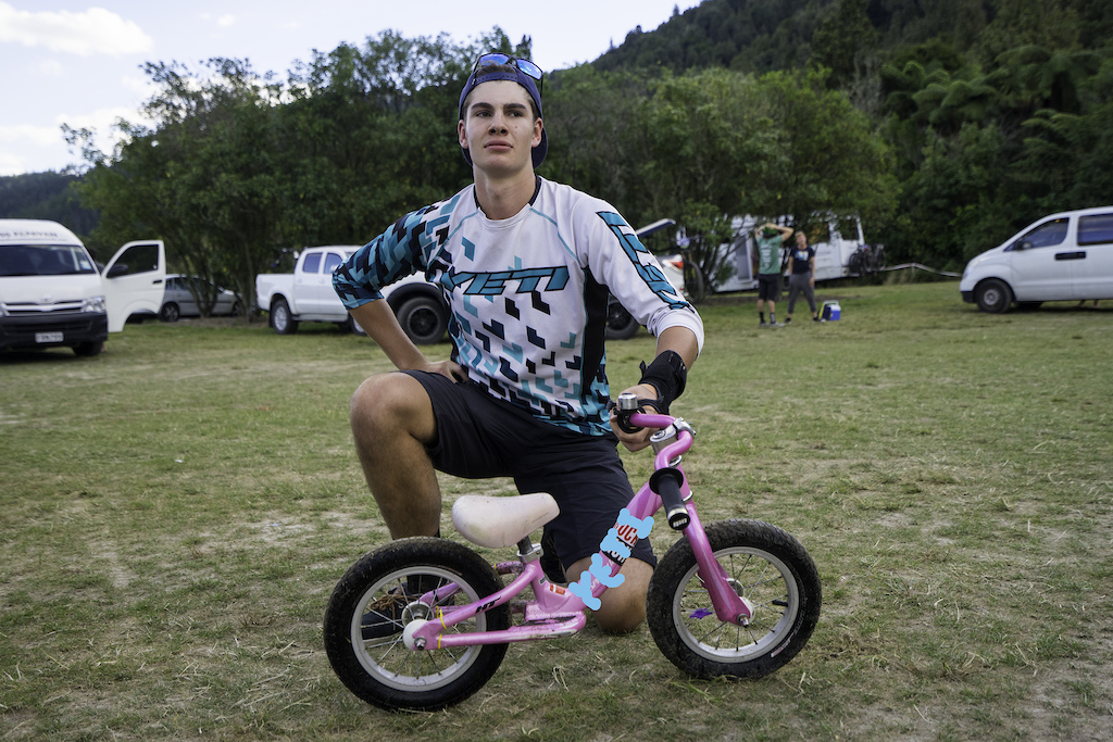 Daniel Self's Bike Check photo - New Prototype Yeti Enduro bike. he said "no side photos" but I broke the rules. Sorry @yeticycles the cat is out of the bag.