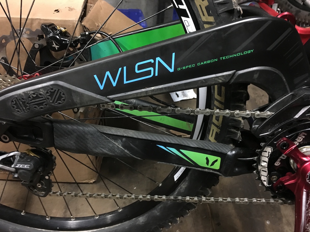 2015 Devinvi wilson upgraded spec carbon downhill bike dh