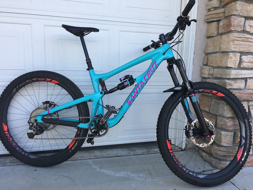 2015 Santa Cruz Nomad Meduim XTR SAINT Blue/Magenta