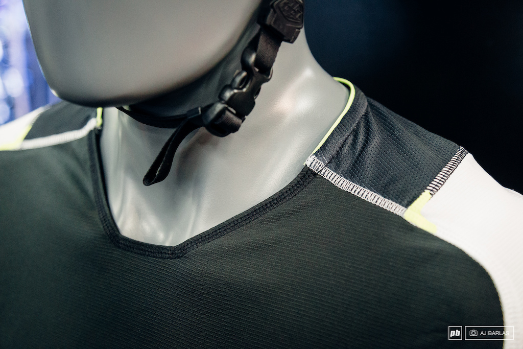 It features an engineered neck for added comfort.
