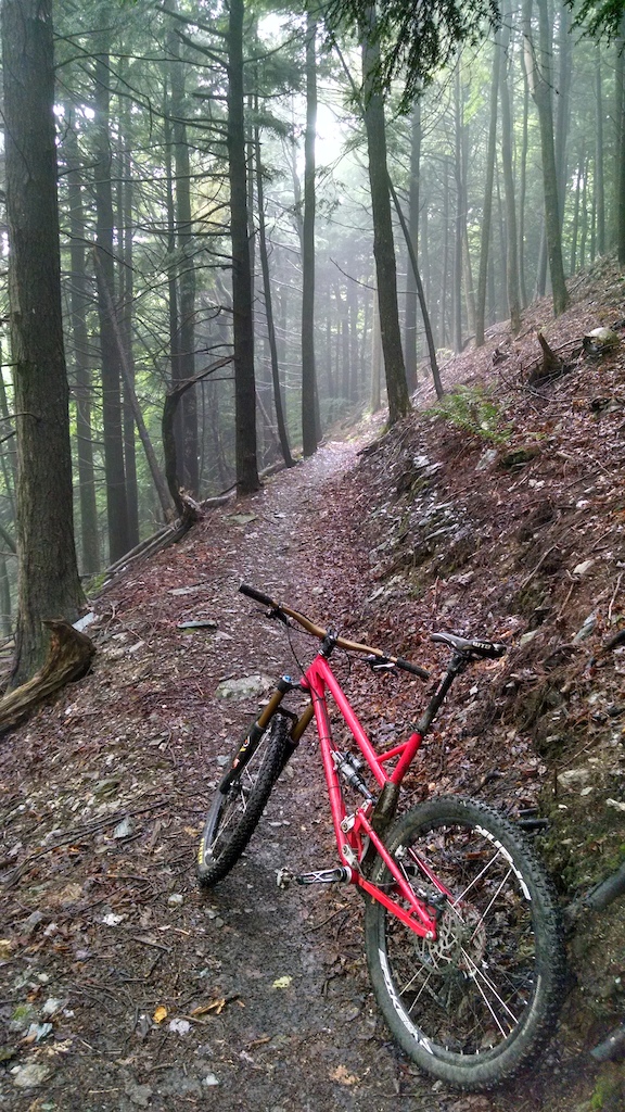 Testing at some of my favorite trails anywhere, the Green Mountain trails