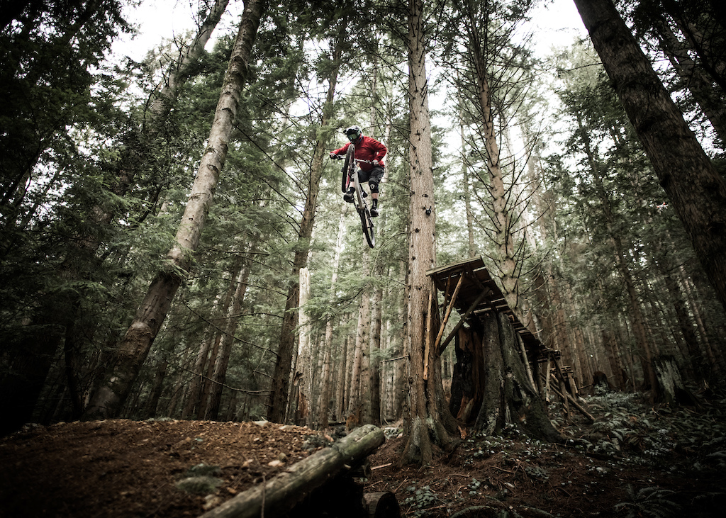 Sending some old school features in the north shore forest