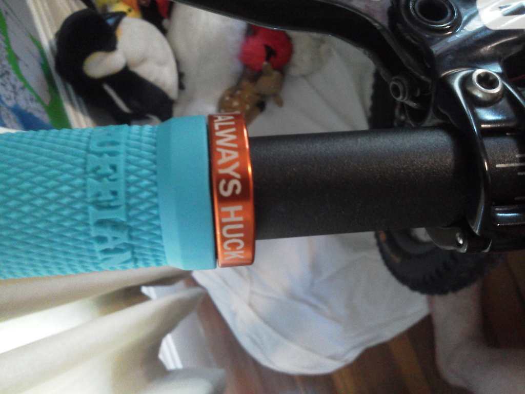 2014 Trek Remedy 9 650b: ODI Ruffian Cutom Grips