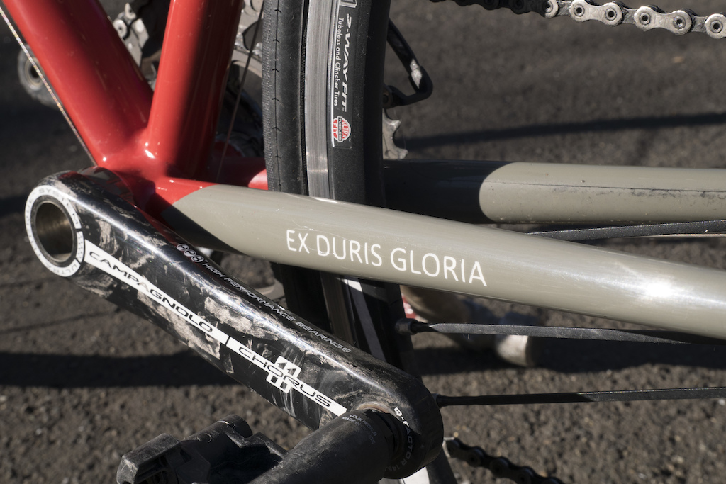 2015 Nice Duarte Custom Steel Road Bike, 58cm, Campagolo
