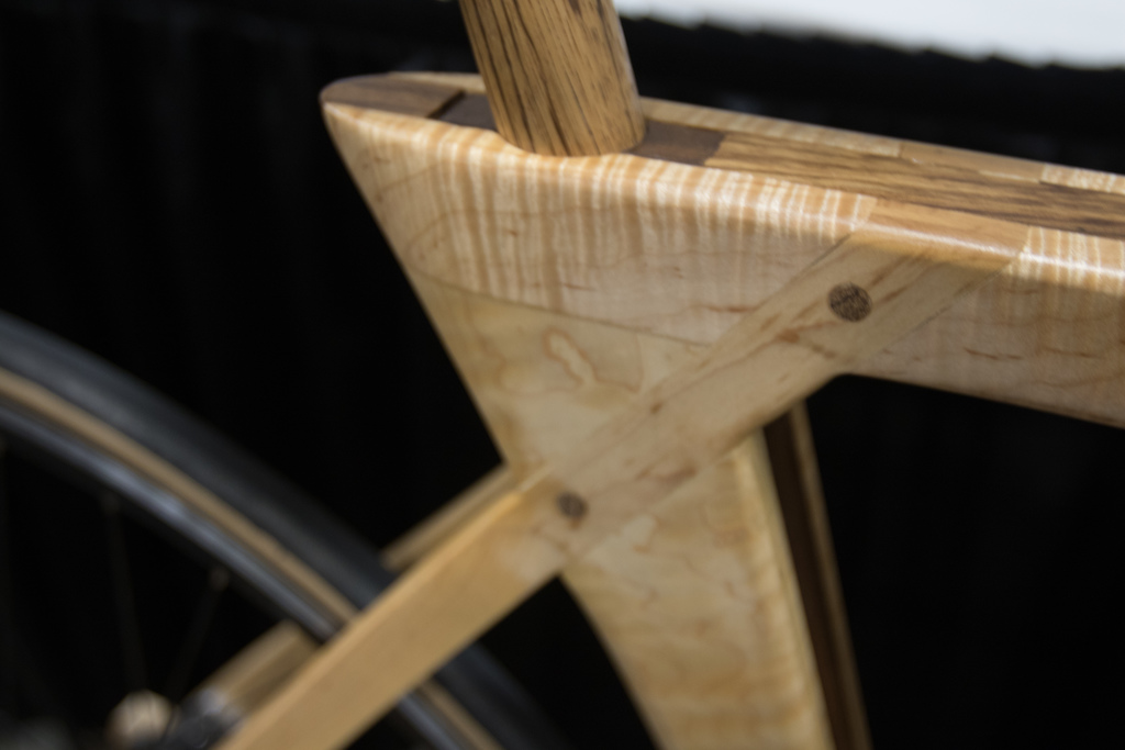 Spent a lot of time just looking at the joints on some of these wood bikes.