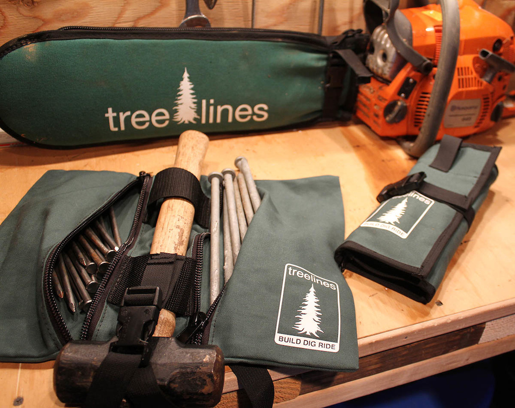 Treelines Accessory Line:  Bar Sheath, Sawyer Kit, and Nail Bag