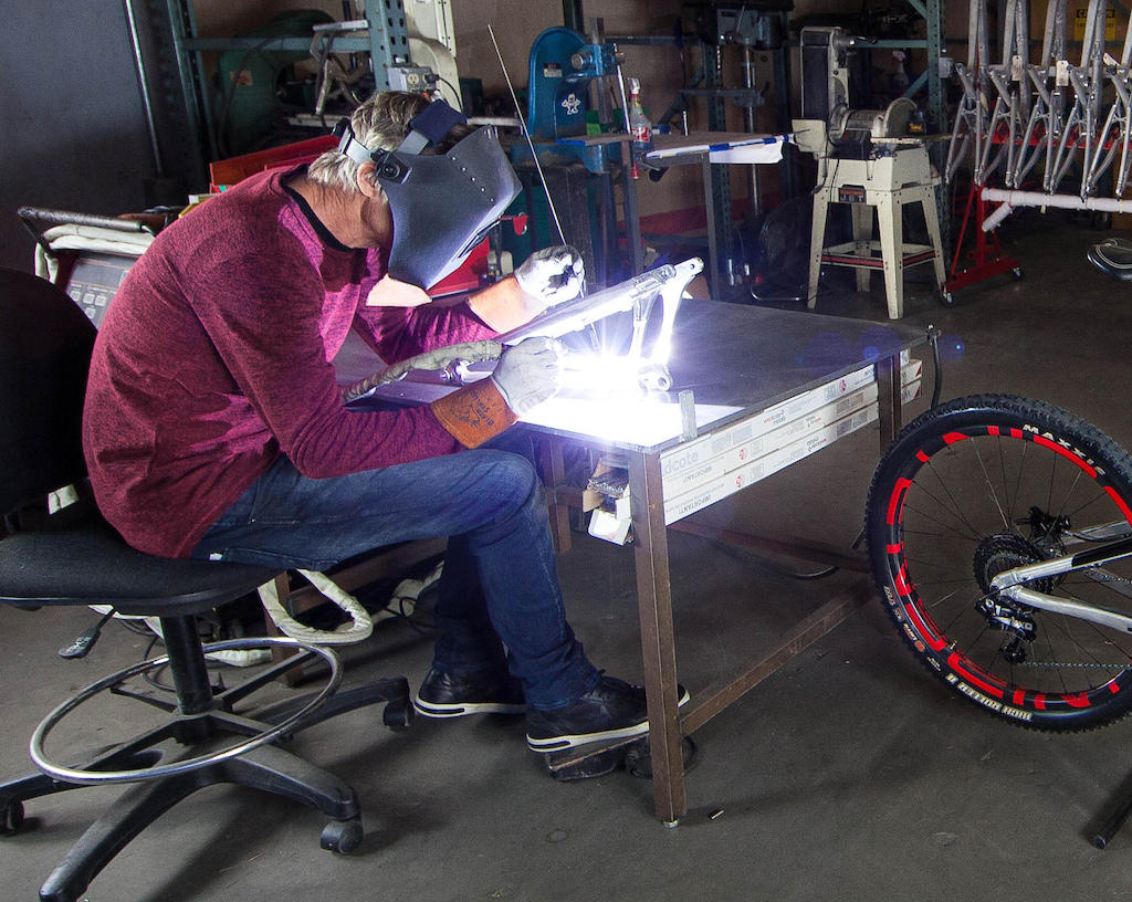 Jeff Steber welding