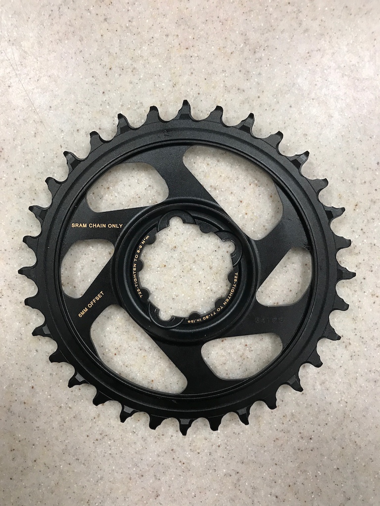 2017 XX1 eagle chainring 32T 6mm offset