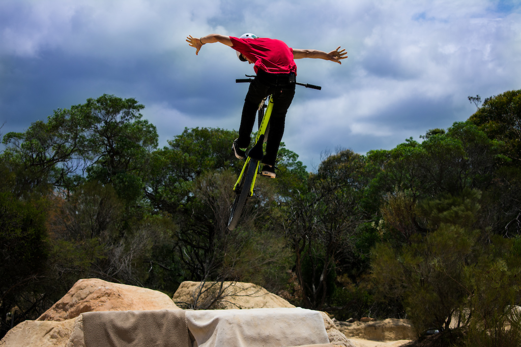 Red Hill dirt jumps in Sydney, NSW