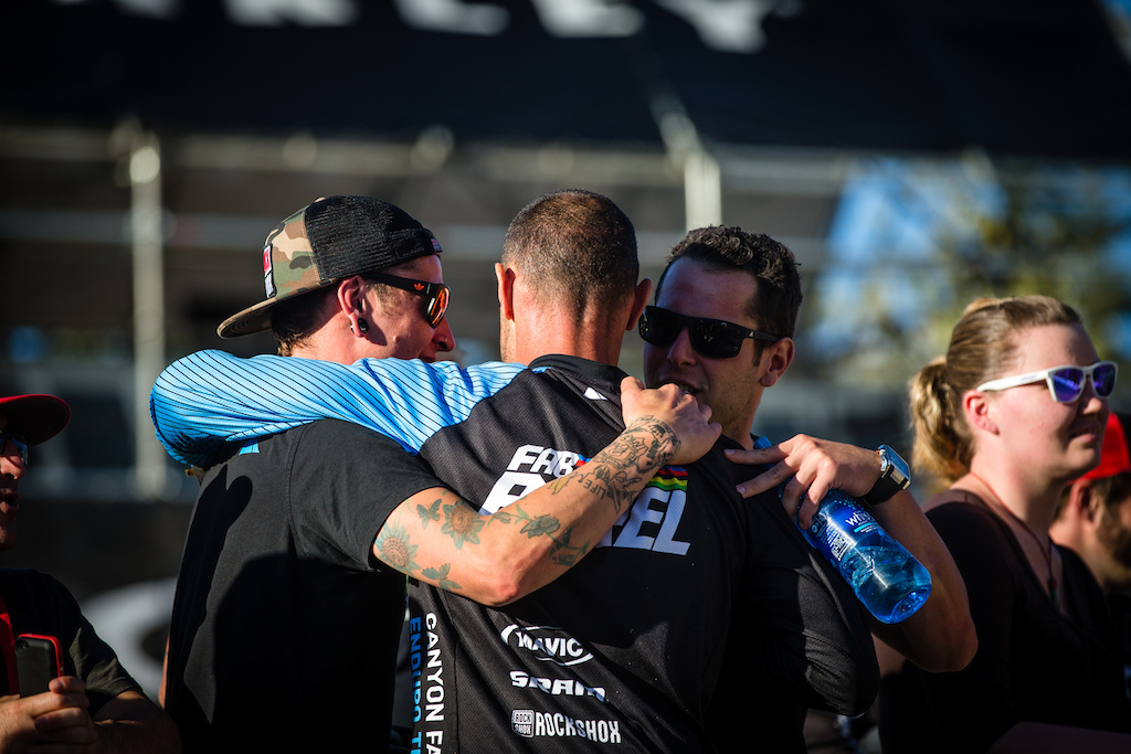 In Memoriam - during Enduro World Series round 6, Whistler, Canada, 2015. Photo by Matt Wragg.