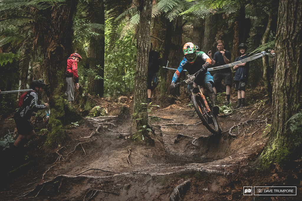As an Irishman Greg Callaghan knows a thing or two about how to ride mud and roots.