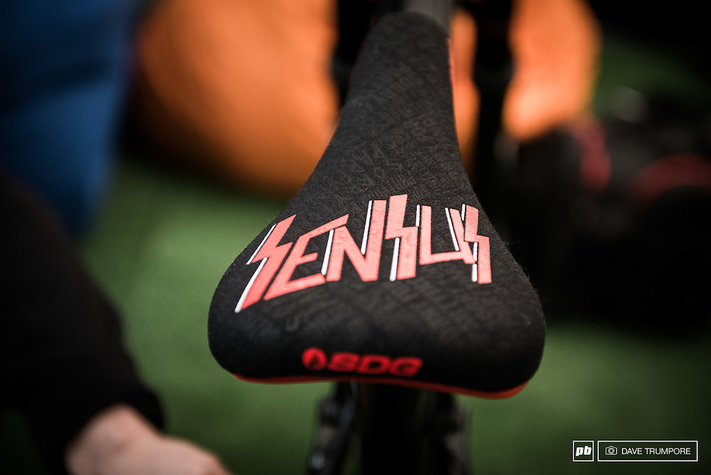 Anthony Messere's Rose slopestyle bike - SDG/Sensus saddle