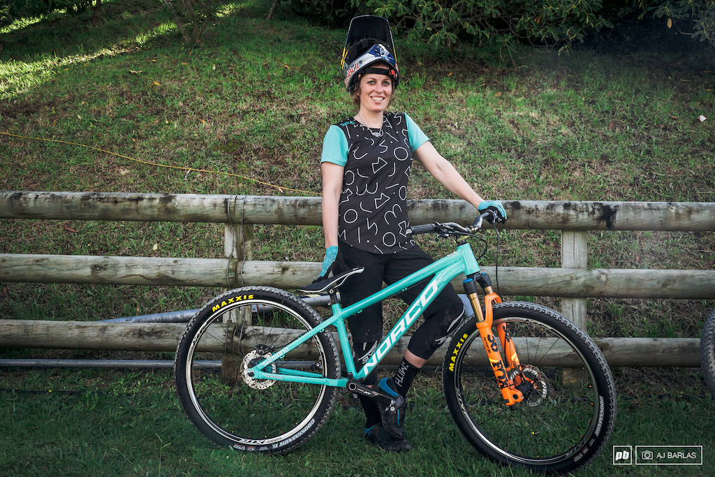 Jill Kintner and her Norco Rampage