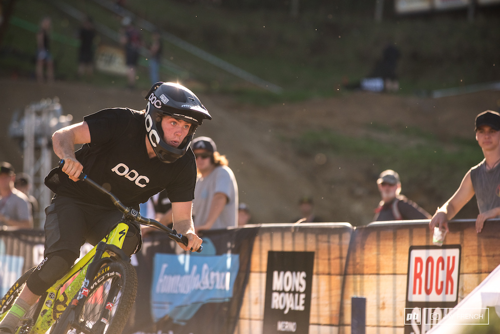 One of the three New Zealanders to make it in to the 1/8th final, Keegan was keen to get more points toward a potential King of Crankworx title.