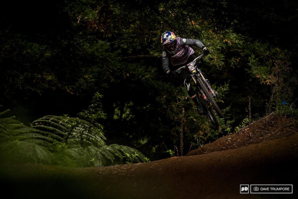 Jill Kintner was a favorite to win, and while se only came 3rd, the was still good enough to leave Rotorua with the Queen of Crankworx points lead.