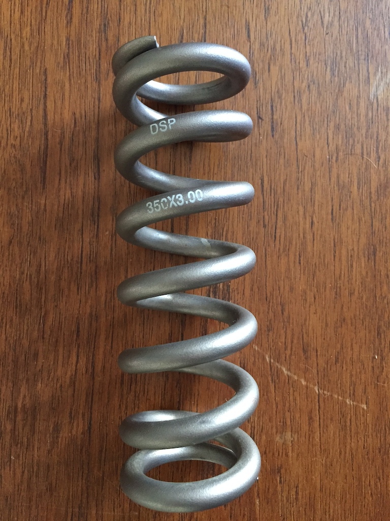 0 DSP 300 X 3.00 Titanium coil spring