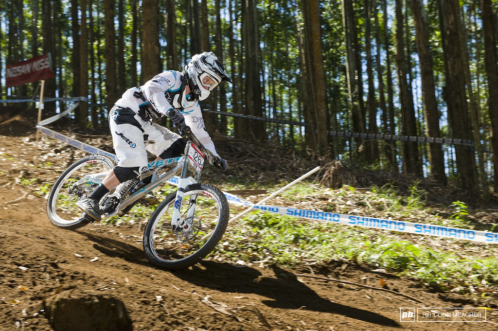 Downhill track at Peitermaritzenburg Republic of South Africa in April of 2009