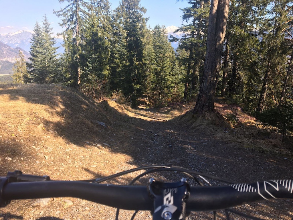 After work on the home trails