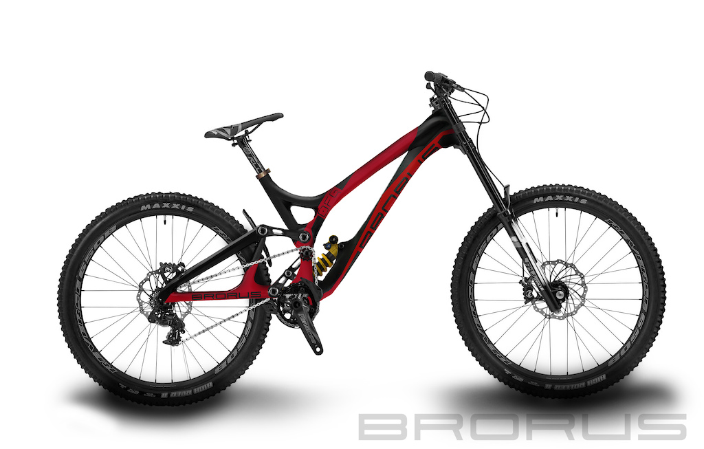 I drew a downhill frame and photoshopped it onto some parts. - Brorus 0FG