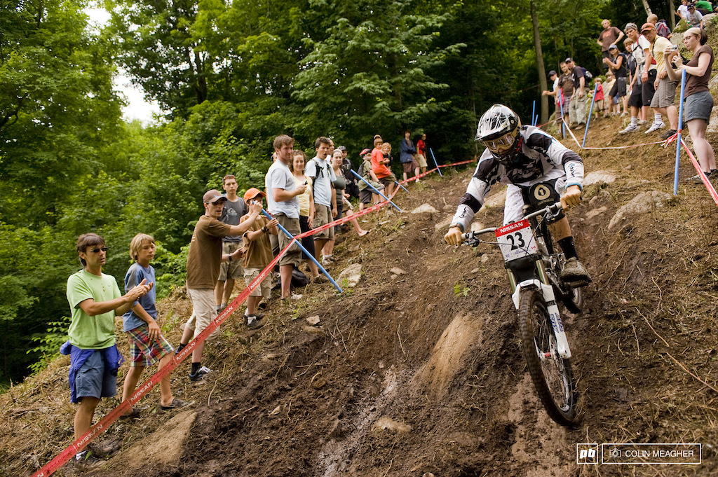 Sam Blenkinsop was the other Yeti rider who supported Gwin on his rise. Ironic that they are both Kiwis.