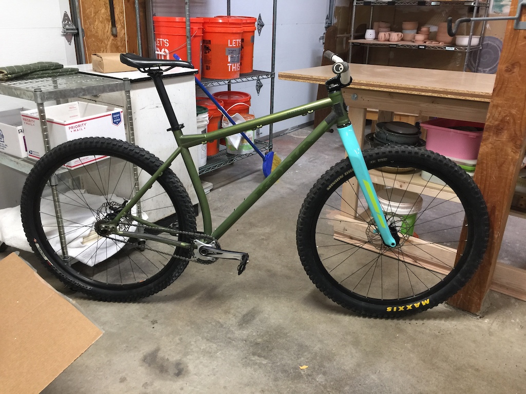 Many thanks to the heel for the hook up. The honzo will live on! I have new brakes and bars headed here soon too boot. Looking forward to riding the single speed yet again.