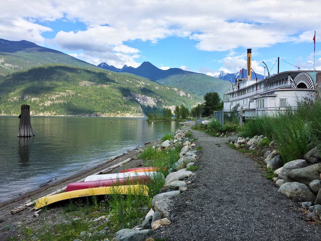 at Lakeside Trail, Kaslo in Kaslo, British Columbia, Canada photo by