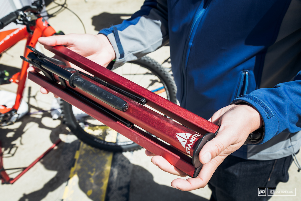 The Granite Design Hex Stand is a lightweight, foldable stand that packs away small. It's constructed of alloy and is also height adjustable.