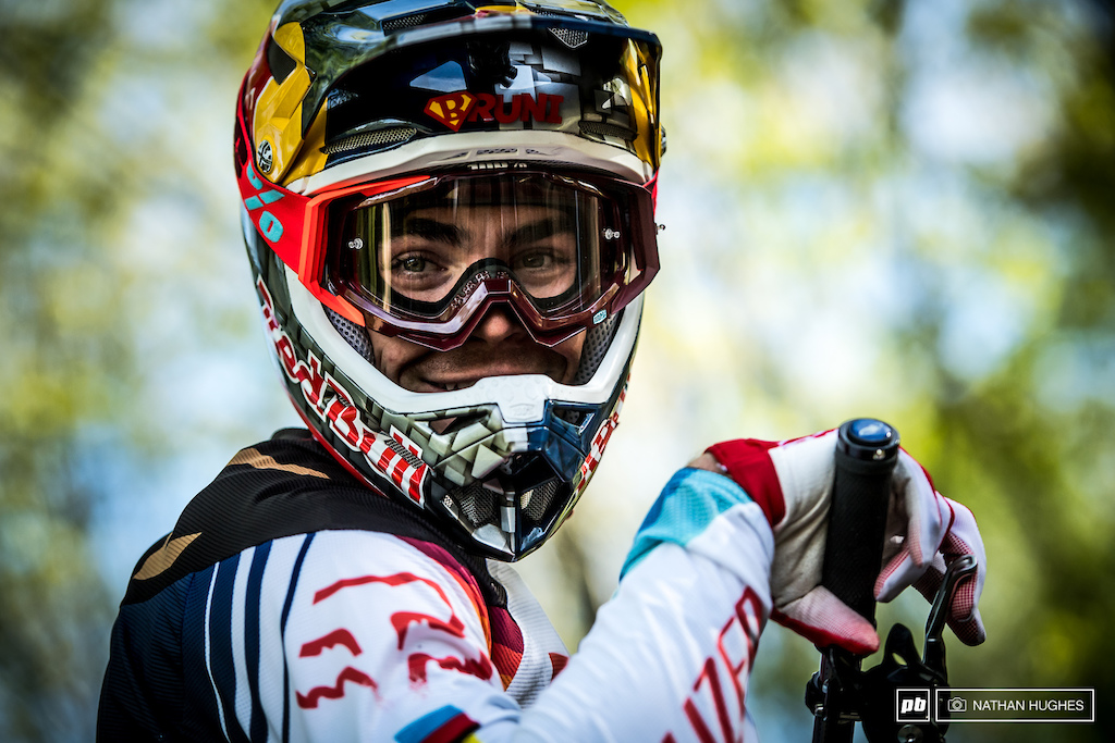 The ever-cheerful Super-Bruni, featuring t-rex arm. Second today for France's favourite.
